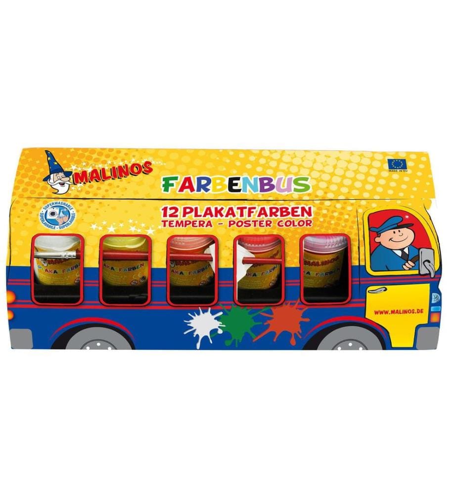 MALINOS - Wasserfarbe Farbenbus