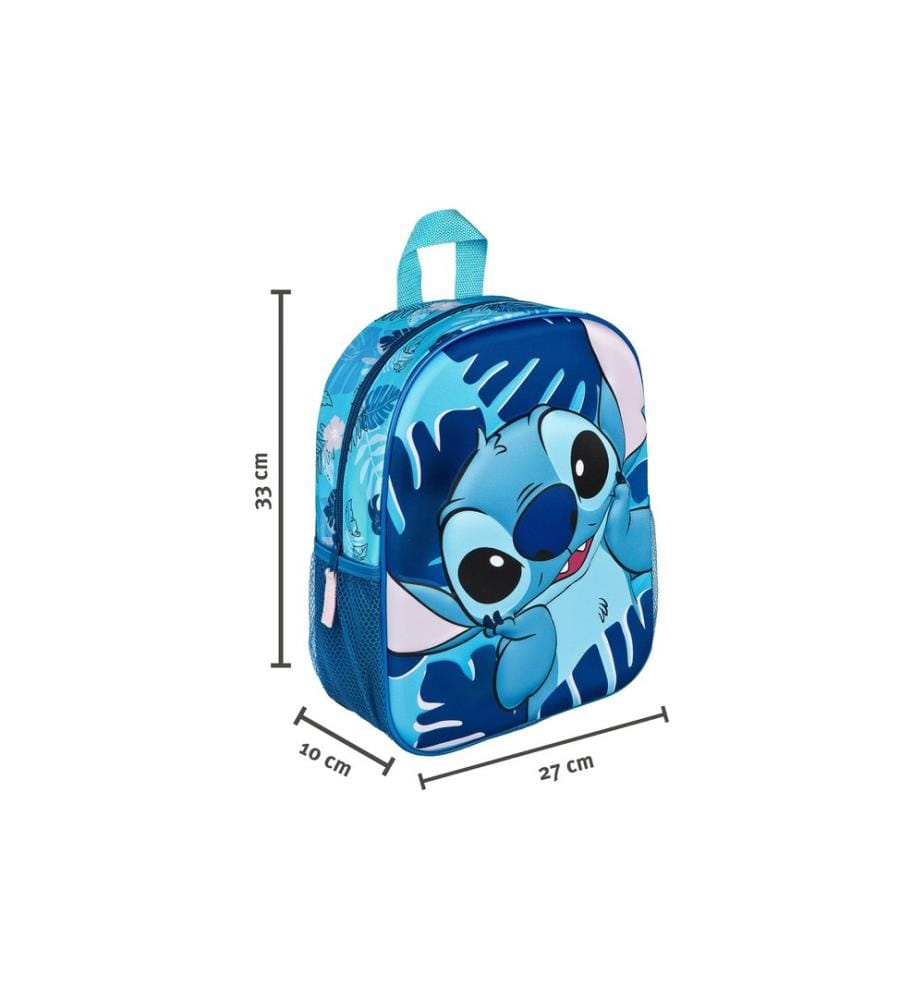 SCOOLI - Sac à dos 3D Lilo & Stitch Disney 7 l