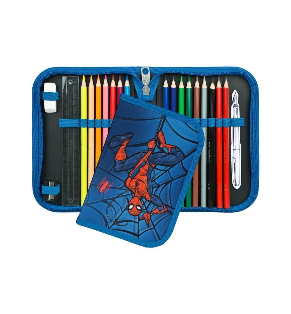 SCOOLI - Schulthek-Set 5-teilig Spiderman, 18 l