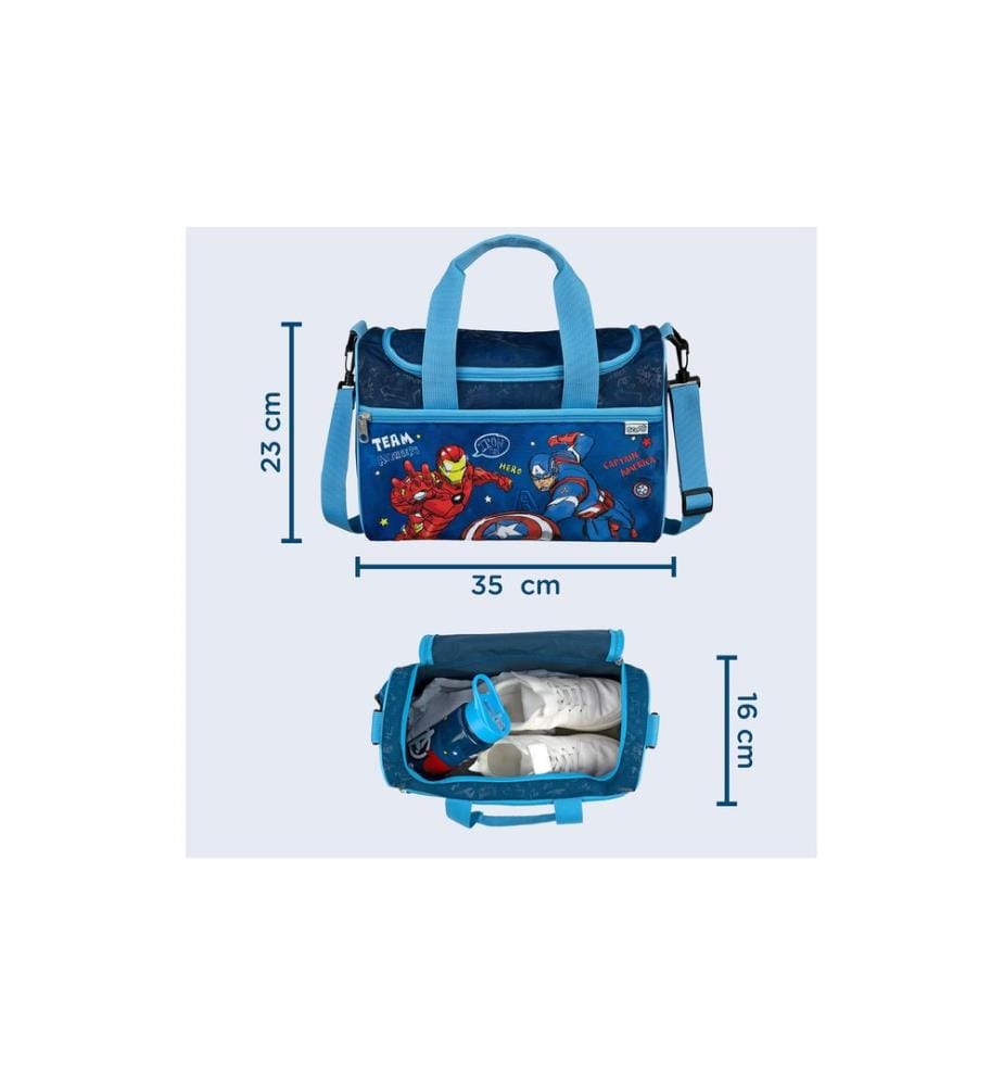 SCOOLI - Sac de gym Avengers 8 l