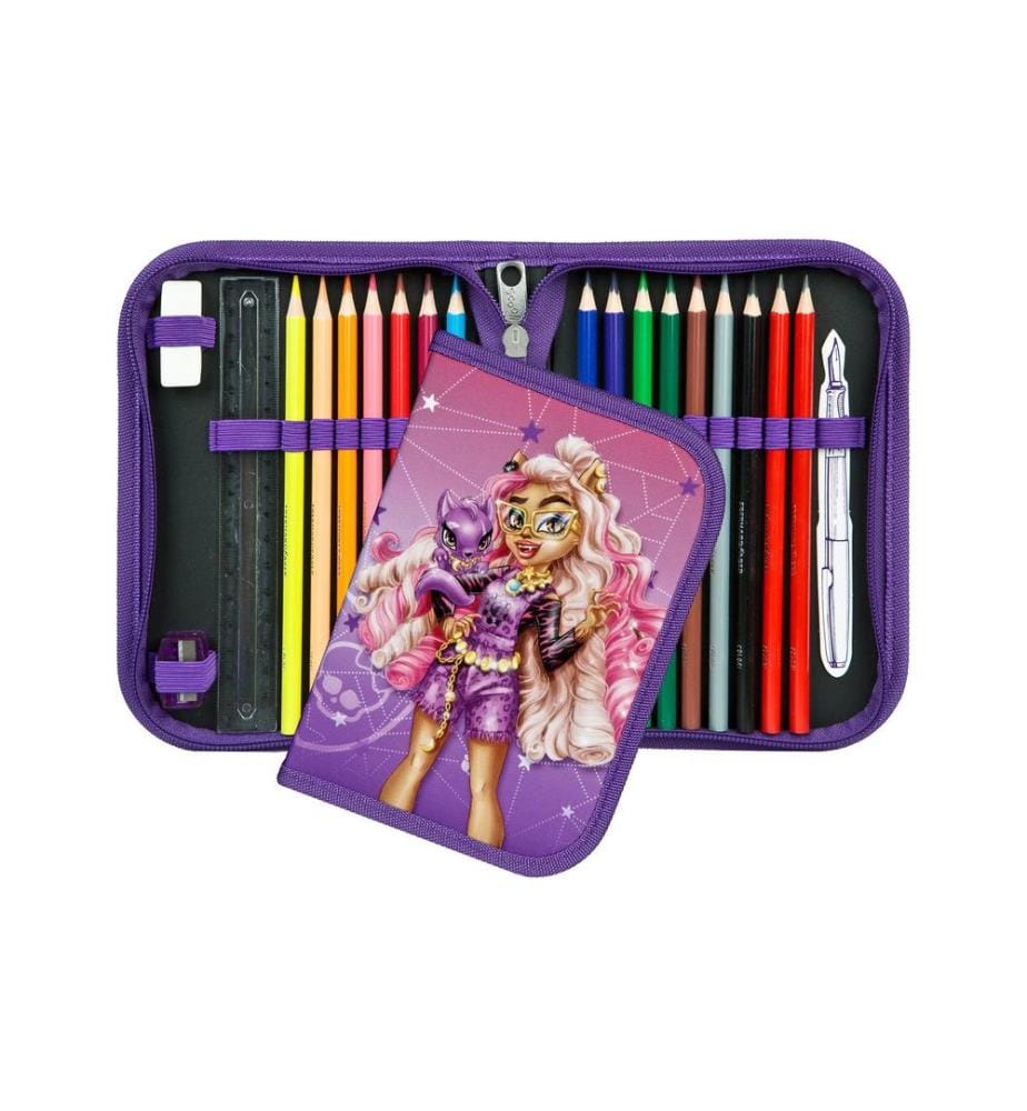 SCOOLI - Schulthek-Set 5-teilig Monster High, 18 l