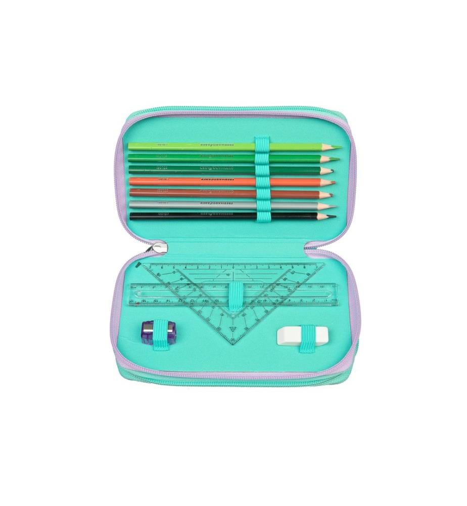 SCOOLI - Etui Trippledecker Schmetterling