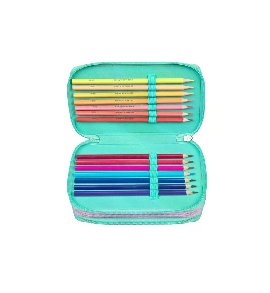SCOOLI - Etui Trippledecker Schmetterling
