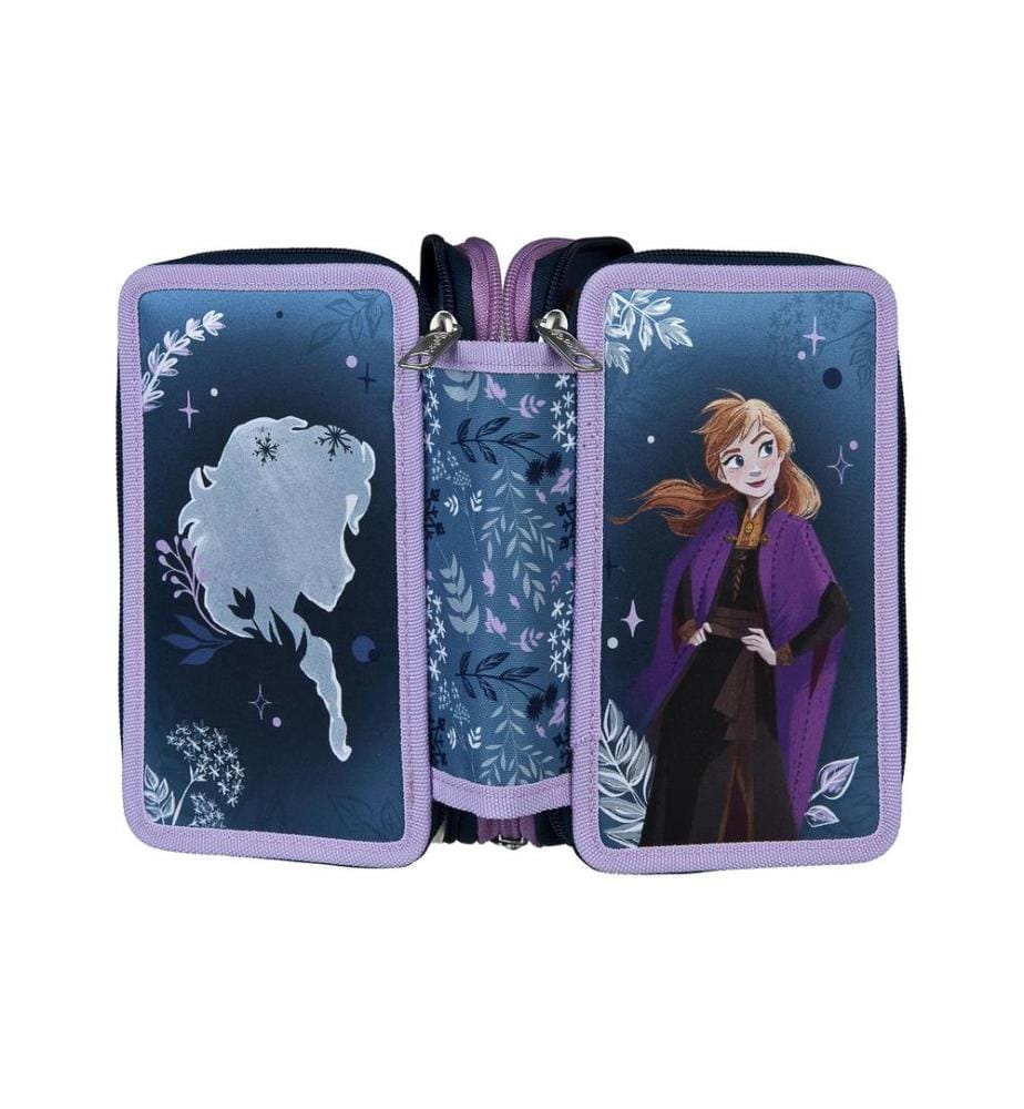SCOOLI - Étui Tripledecker Disney Frozen