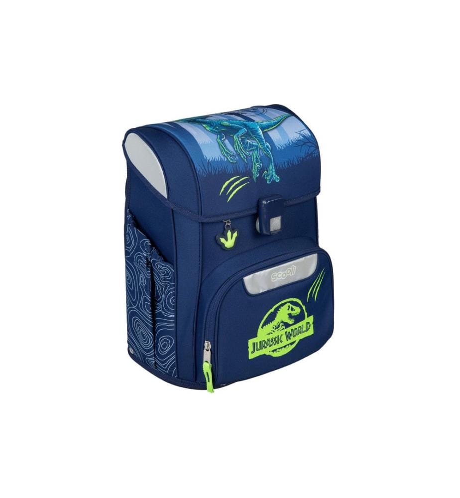 SCOOLI - Schulrucksack-Set EasyStart Jurassic World, 5-teilig