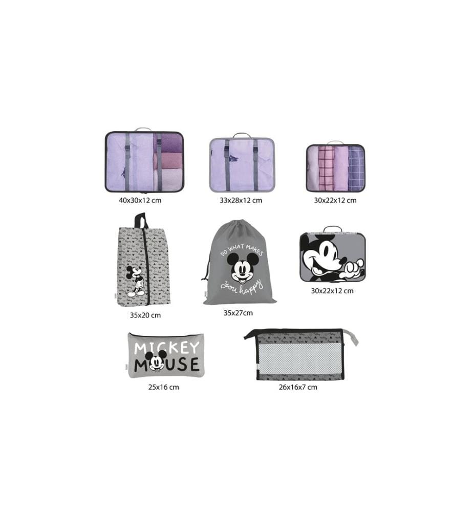 ARDITEX - Kit d'aide à l'emballage Mickey Mouse 8 pièces
