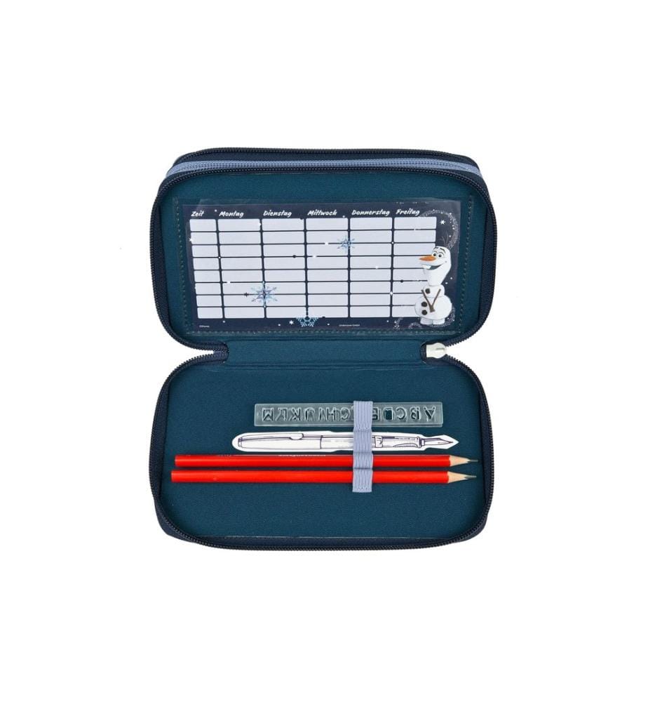 SCOOLI - Necessaire Tripledecker Frozen gefüllt