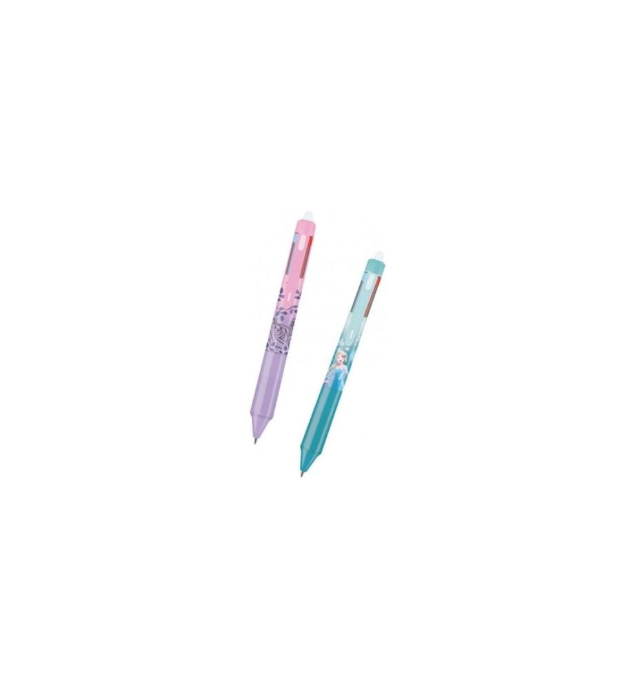 Dreams and Fantasy - Stylo à bille multiple Frozen 0,5 mm, 4 couleurs