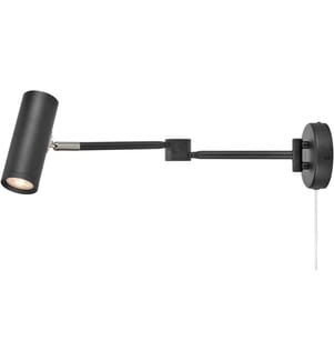 Markslöjd Applique murale ARLO 1 flamme Noir 4.9 W