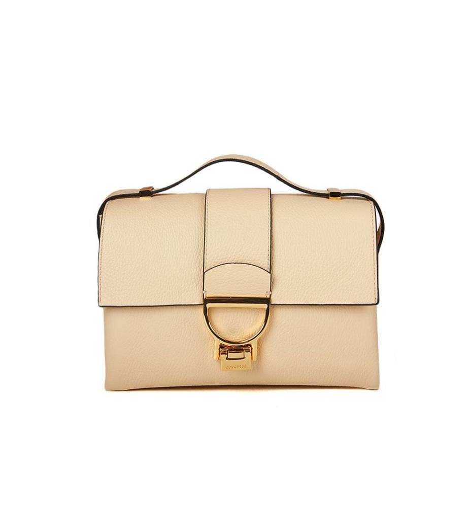 Arlettis Schultertasche - Genarbtes Leder - Betulla