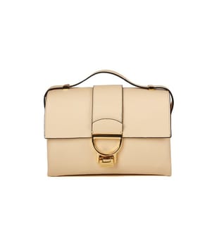 Arlettis Schultertasche - Genarbtes Leder - Betulla