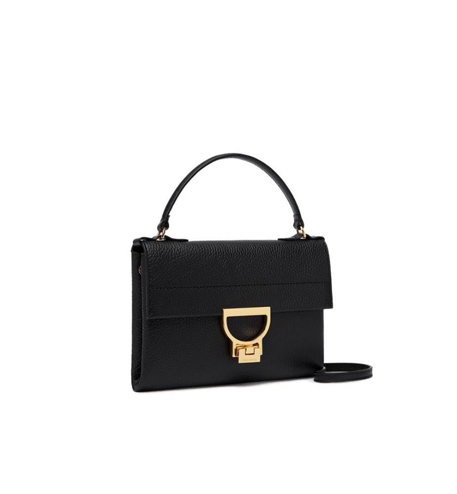 Borsa Arlettis - Pelle granulata - Nero