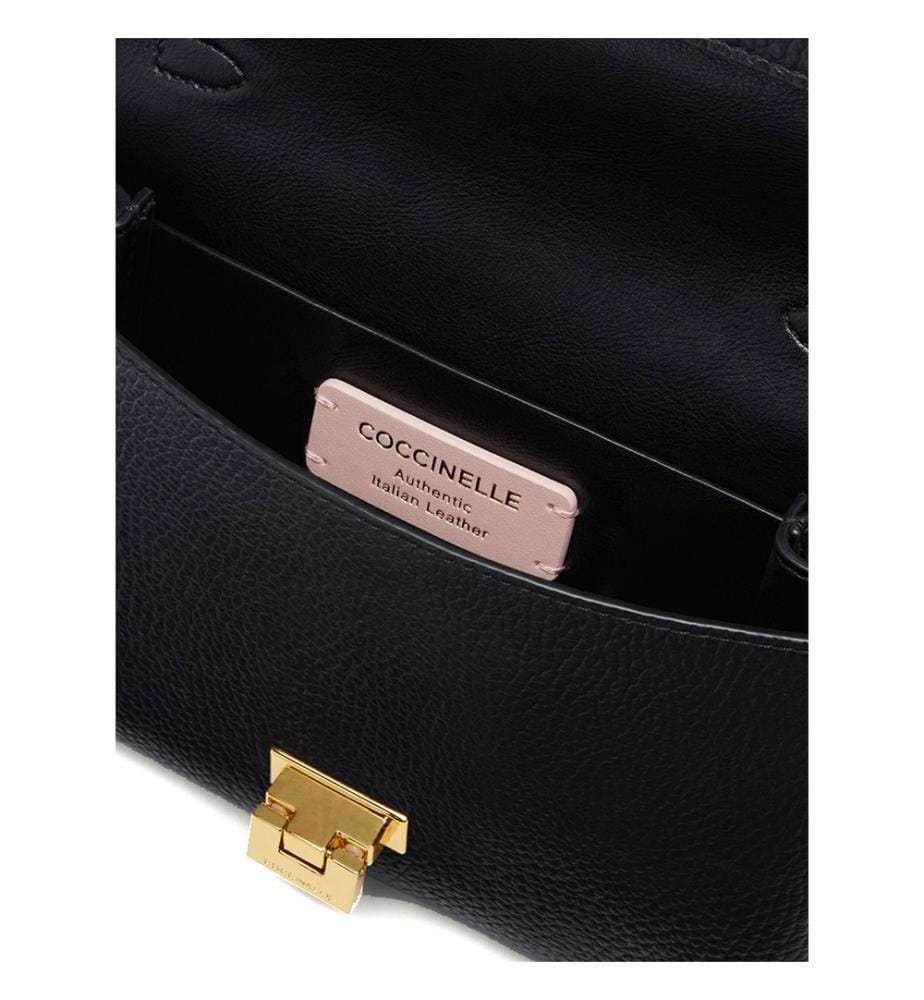 Borsa Arlettis - Pelle granulata - Nero