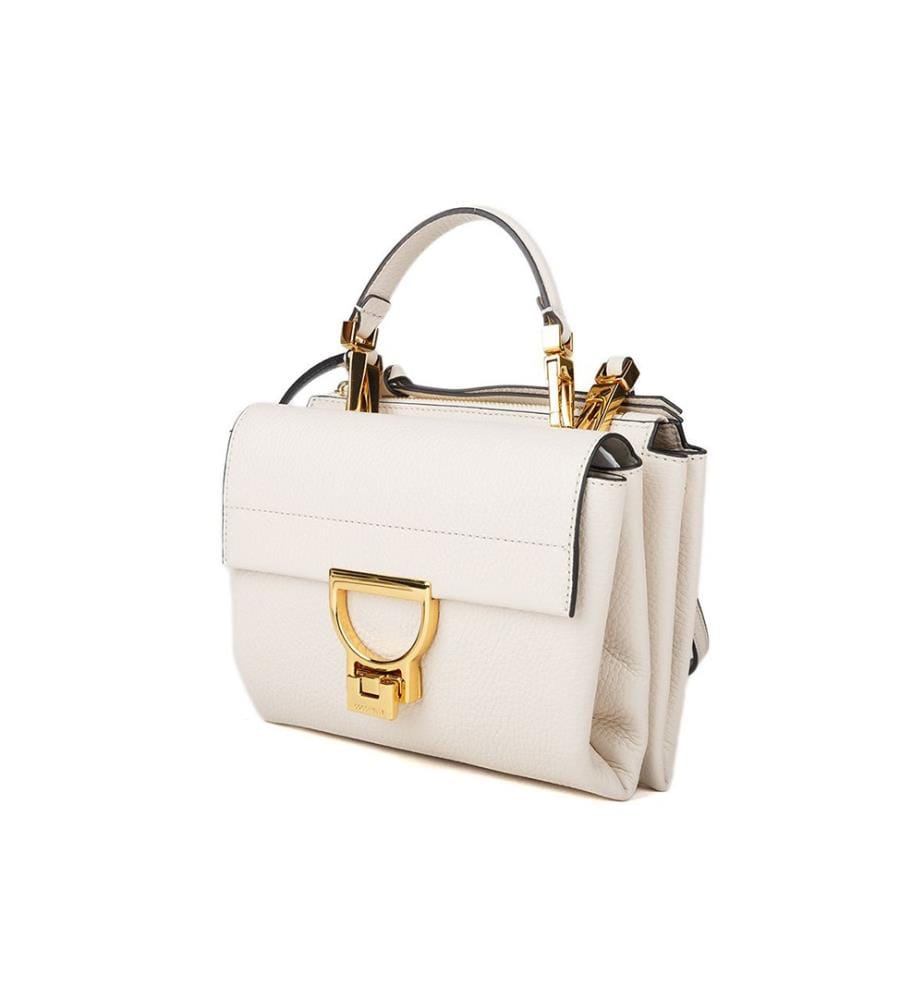 Arlettis Handtasche - Lammleder - Weiss