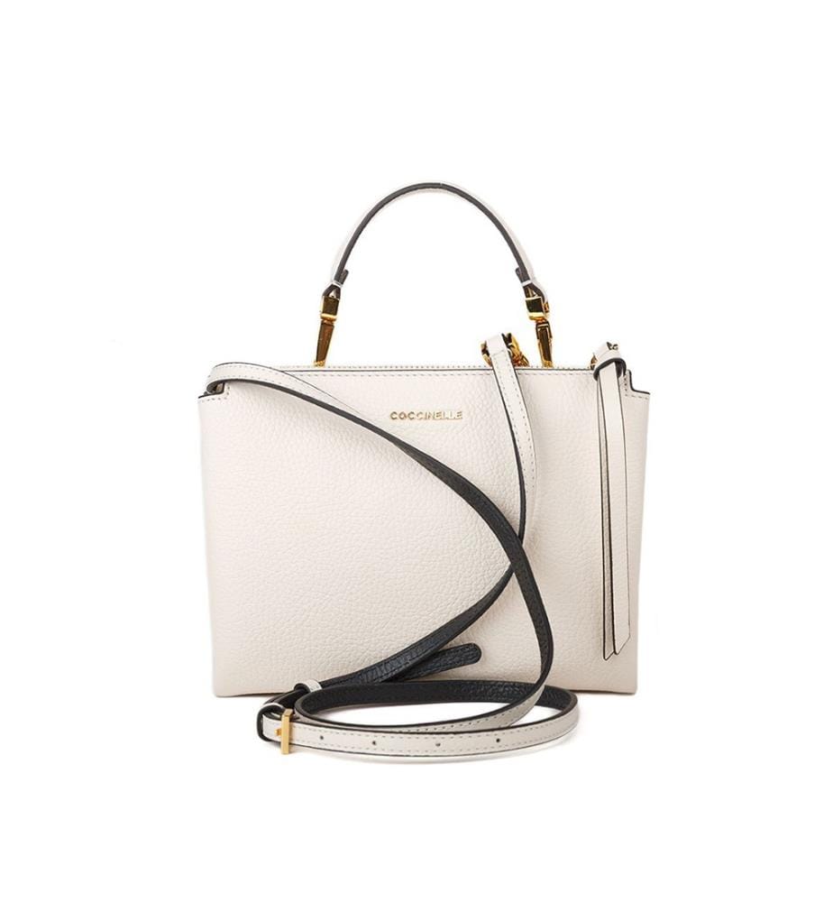 Arlettis Handtasche - Lammleder - Weiss