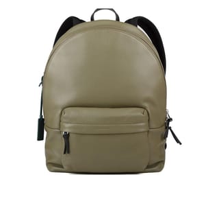 Stg Soft Stg Rucksack - Genarbtes Leder - Laurel Green