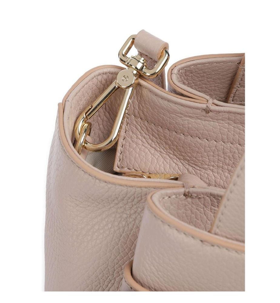Sac à Main Malory - Cuir grainé - Beige