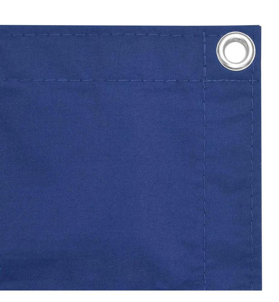 Balkon-Sichtschutz Blau 75x400 cm Oxford-Gewebe