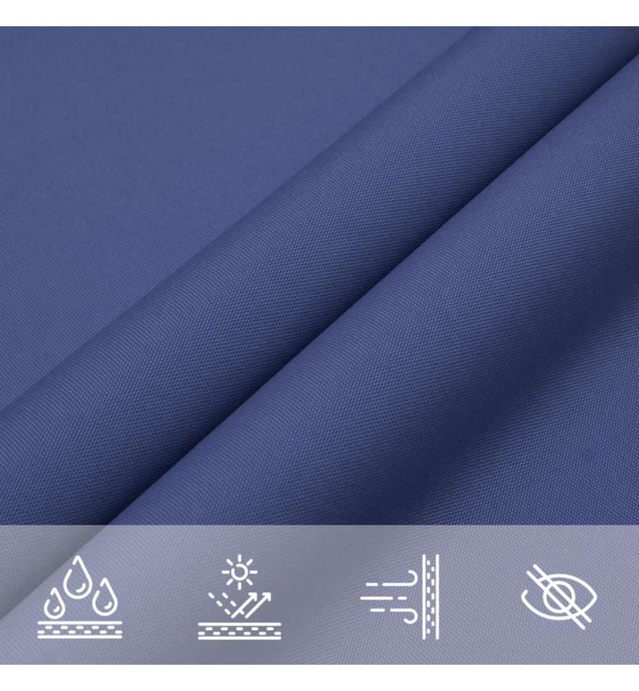 Voile de parasol tissu oxford rectangulaire 3,5x4,5 m bleu
