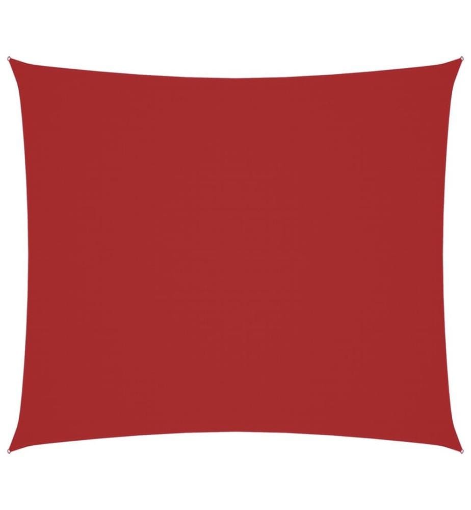 Sonnensegel Oxford-Gewebe Rechteckig 2x2,5 m Rot