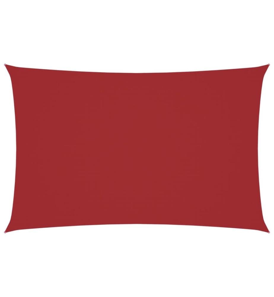 Sonnensegel Oxford-Gewebe Rechteckig 2x4,5 m Rot