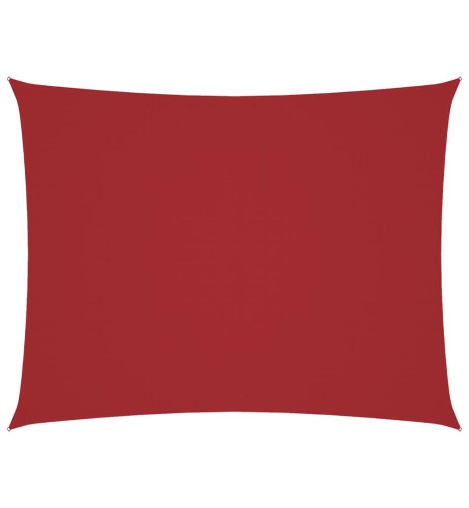 Sonnensegel Oxford-Gewebe Rechteckig 2,5x4 m Rot