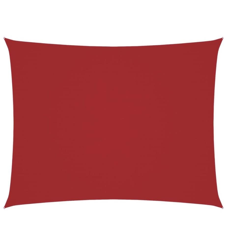 Sonnensegel Oxford-Gewebe Rechteckig 3,5x5 m Rot