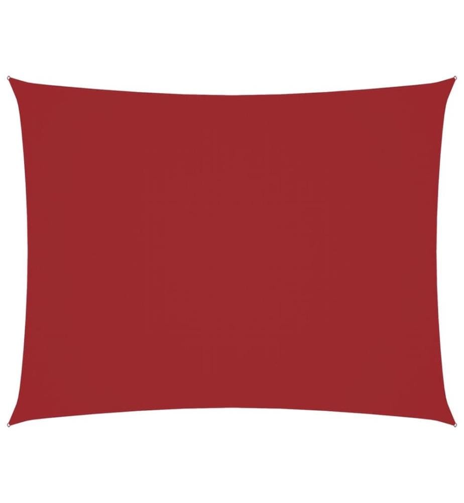 Sonnensegel Oxford-Gewebe Rechteckig 4x5 m Rot