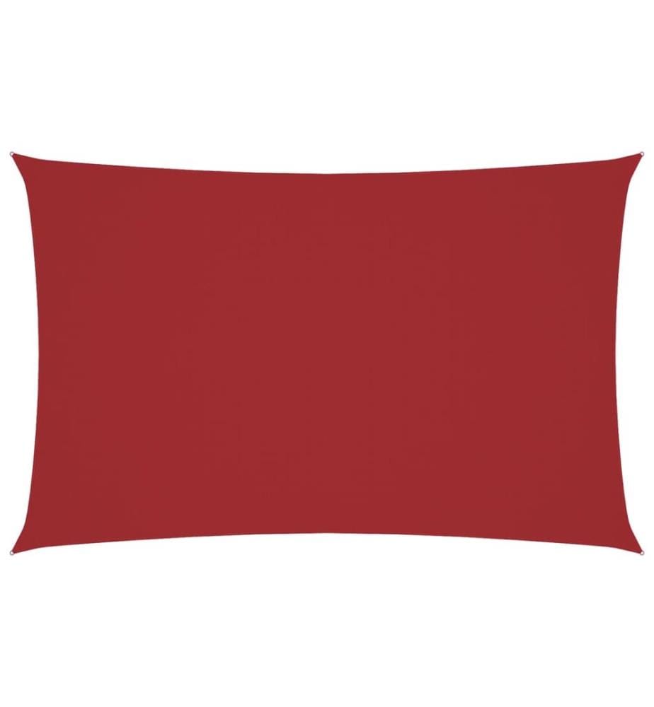 Sonnensegel Oxford-Gewebe Rechteckig 4x7 m Rot