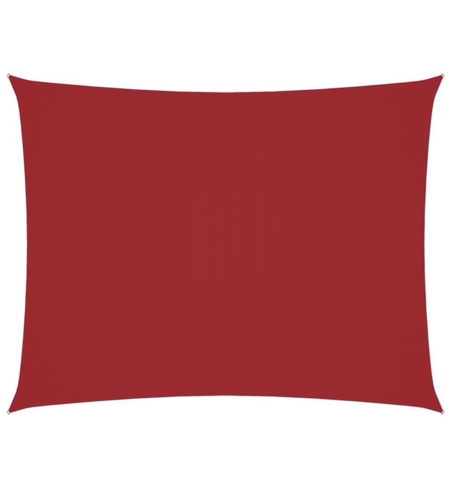Sonnensegel Oxford-Gewebe Rechteckig 5x7 m Rot