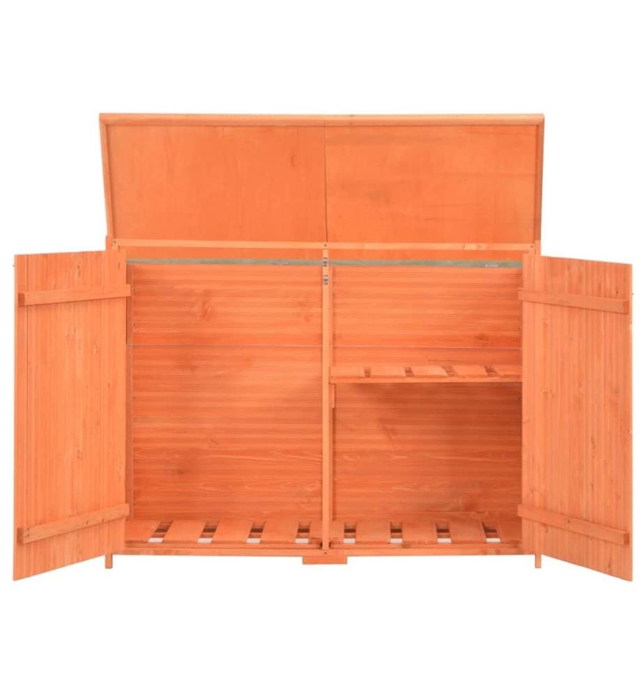 Garten-Geräteschuppen 128x42x91 cm Holz