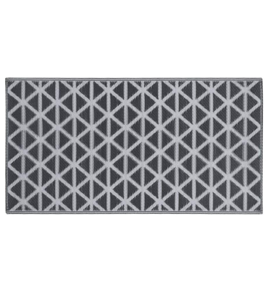 Outdoor-Teppich ARAKIL Schwarz 120x180 cm PP