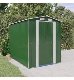 Abri de jardin Vert 192x274x223 cm Métal galvanisé