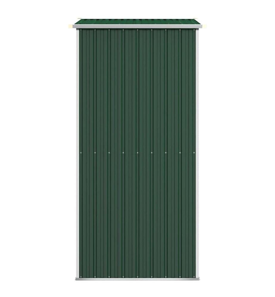 Abri de jardin Vert 192x108x223 cm Acier galvanisé