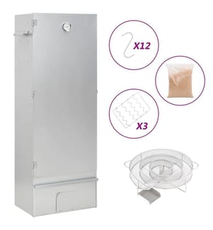 Räucherofen mit Kaltrauchgenerator Verzinkter Stahl