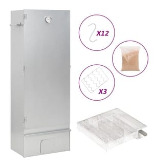 Räucherofen mit Kaltrauchgenerator Verzinkter Stahl