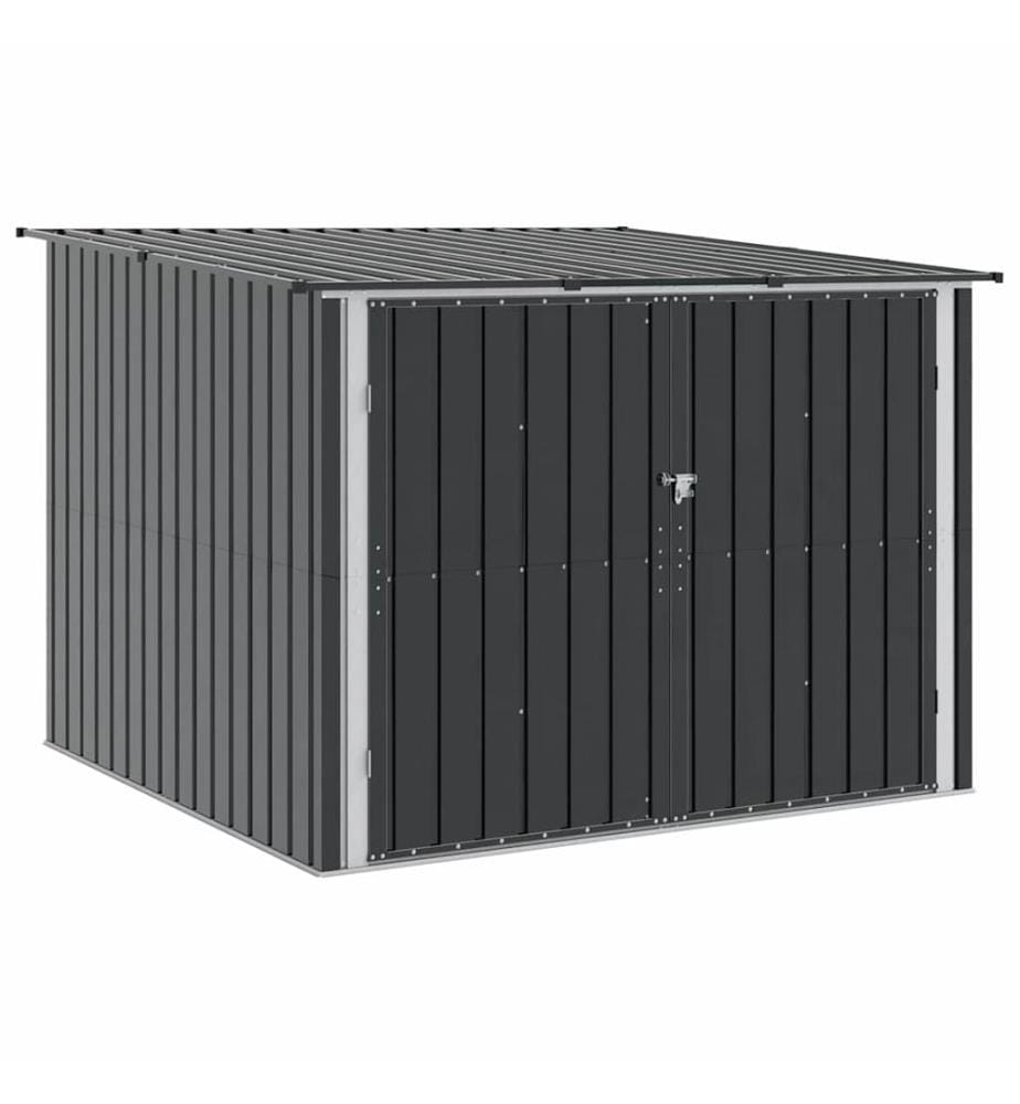 Fahrradspeicher 3 pcs Anthrazit 215 x 206 x 157 cm Metall