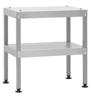 Tisch für Räucherofen 40x28x44,5 cm Verzinkter Stahl
