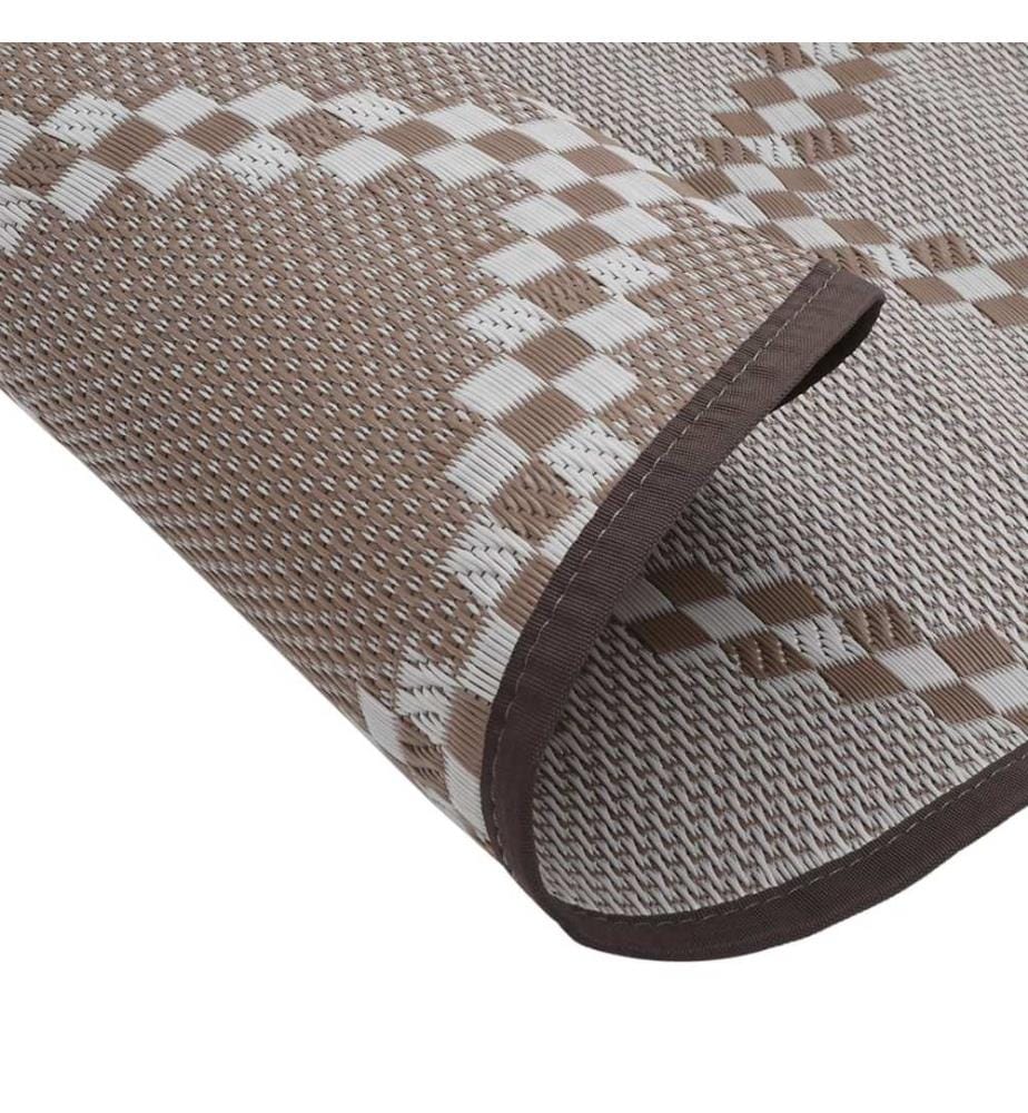 Outdoor-Teppich ARAKIL Braun Ø160 cm PP