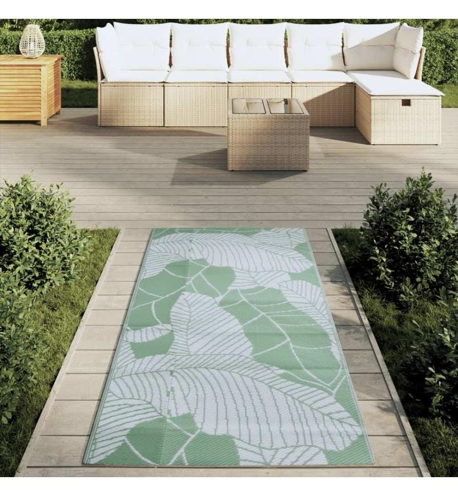 Tapis d'extérieur ARAKIL vert 80x150 cm PP