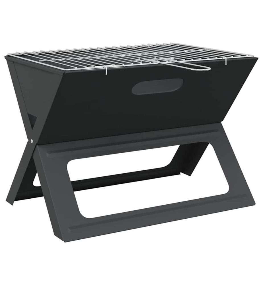Outdoor Grill Schwarz 46 x 31 x 31 cm Stahl