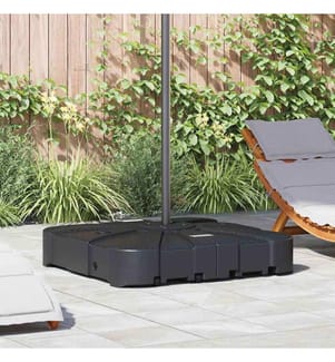 Basis für Freischwinger-Sonnenschirm Schwarz 86 x 86 x 19 cm