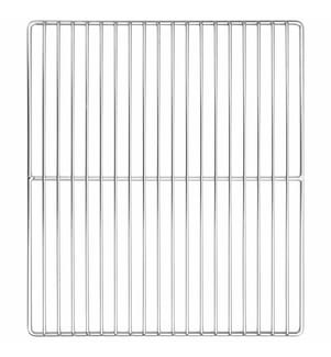 Grillrost Silber 40 x 35 cm Edelstahl