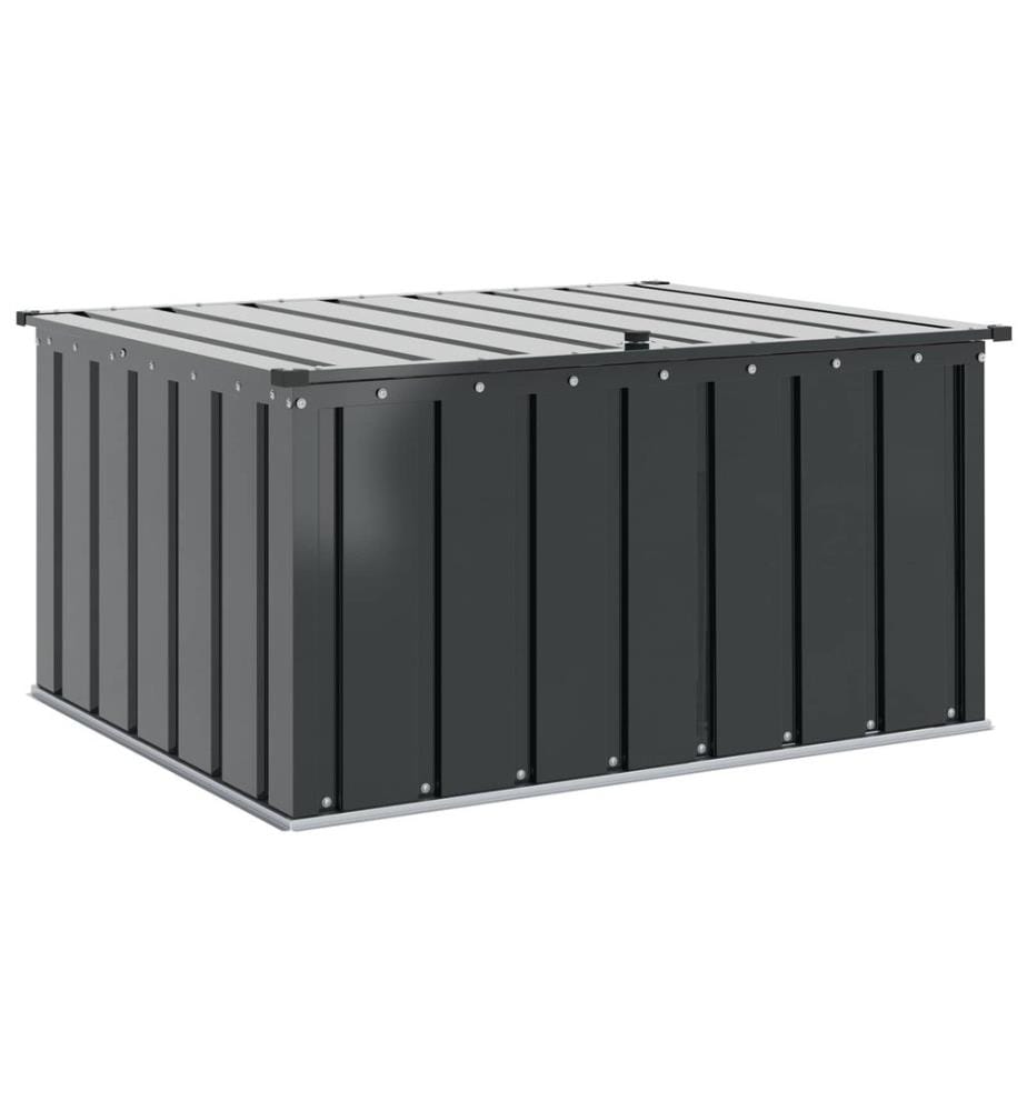 Boîte de Rangement de Jardin Noir 101 x 82 x 50 cm Acier