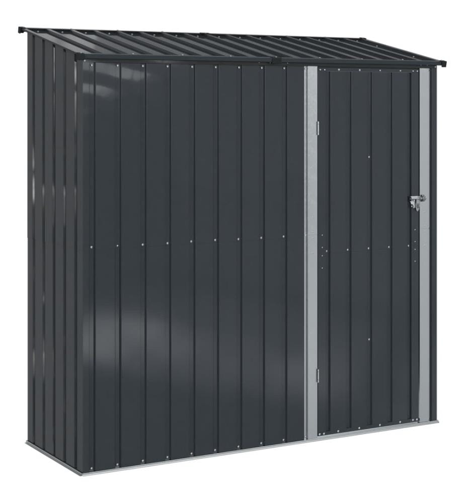 Gartenhütten Anthrazit 203,5 x 73 x 200 cm Metall