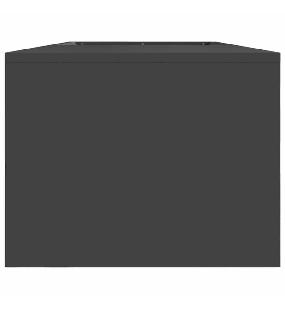Braise Noir 160 x 45 x 35 cm Acier