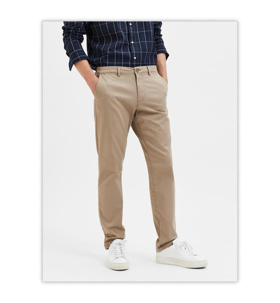 Pantaloni chino - Beige