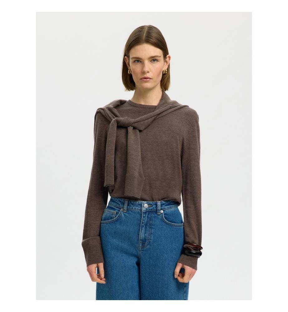 Pullover Thea - Hellbraun