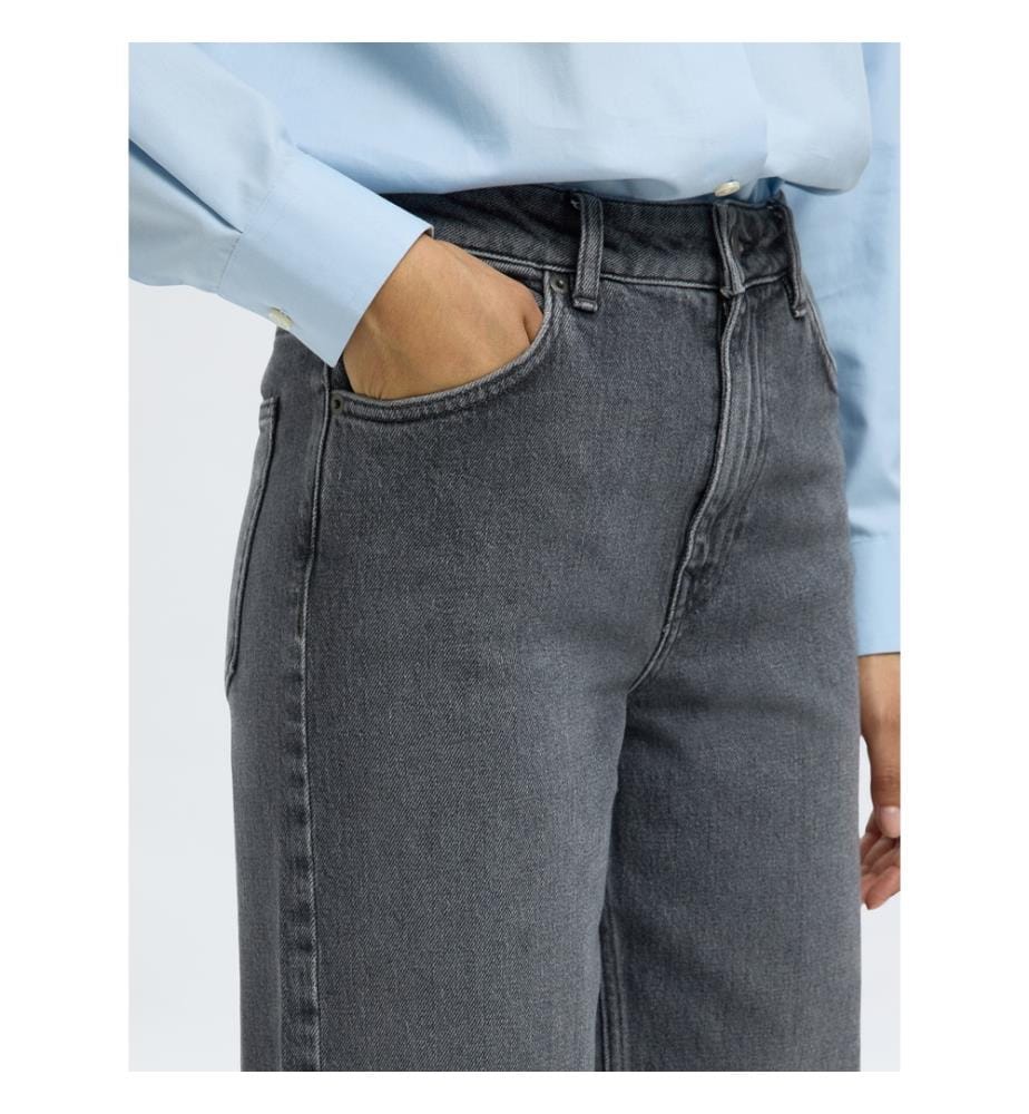 Jeans - Mittelgrau-Denim-200