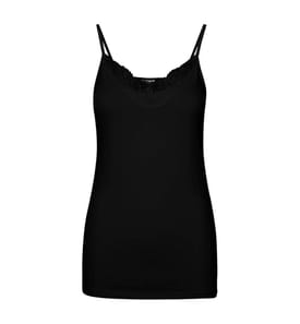 Minge Tank Top - Schwarz